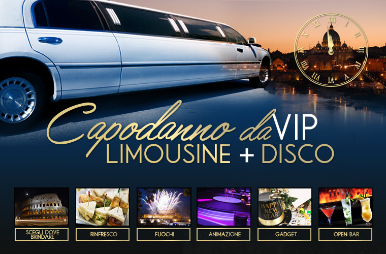 Noleggio Limousine Capodanno Roma: tour di lusso nell’Urbe Immortale