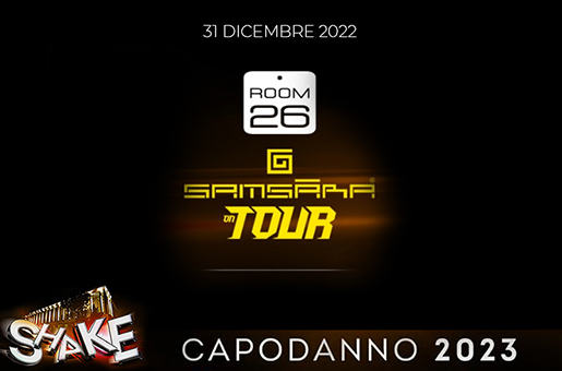 Capodanno Room 26 – Shake Samsara on Tour 2023