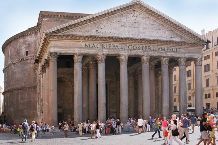 Il Pantheon: opera di angeli e non di uomini